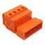 1-conductor male connector CAGE CLAMP® 2.5 mm² orange thumbnail 1