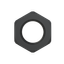 BMN-M12 LOCKNUT PA6 M12X1.5 BLK thumbnail 1