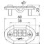 Number plate w. embossing, Al f. Rd 7-10 mm Fl 30 mm thumbnail 2