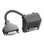 MTS-DVI F SWGR1 Multimedia support, DVI with cable, socket-socket 45x45mm thumbnail 1