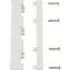 ZX146 Busbar holder, 17 mm x 60 mm x 180 mm thumbnail 3