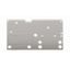 End plate snap-fit type 1.5 mm thick gray thumbnail 2