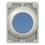 Pushbutton, RMQ-Titan, Flat, maintained, Blue, Blank, Metal bezel thumbnail 3