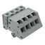 1-conductor female connector, angled CAGE CLAMP® 2.5 mm² gray thumbnail 1