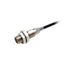 Proximity sensor, inductive, nickel-brass, short body, M12, shielded, thumbnail 1