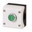 Complete enclosure with push button green, `Iï 1NO+1NC thumbnail 1