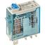 Mini.ind.relays 1CO 16A/24VDC/Agni/Test button/LED/Mech.ind. (46.61.9.024.0074) thumbnail 3