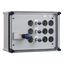 Light+power distribution enclosure RCCB 40A 30mA+busbar thumbnail 2