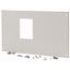 Frontplate NZM3 horizontal H=300mm W=600mm, grey thumbnail 1