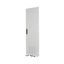 Device area door, ventilated, IP42, XF, right, HxW=2000x600mm, grey thumbnail 2