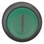 Illuminated pushbutton actuator, RMQ-Titan, Extended, momentary, green, inscribed, Bezel: black thumbnail 4