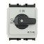 On-Off switch, P1, 32 A, service distribution board mounting, 3 pole, with black thumb grip and front plate thumbnail 29
