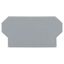 Separator plate 2 mm thick oversized gray thumbnail 1