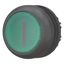 Illuminated pushbutton actuator, RMQ-Titan, Flush, maintained, green, inscribed, Bezel: black thumbnail 5