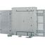 Section wide door, ventilated, left, HxW=350x425mm, IP42, grey thumbnail 3