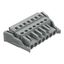 1-conductor female connector CAGE CLAMP® 2.5 mm² gray thumbnail 1