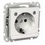 Exxact single socket-outlet with adjustable illumination light screw white thumbnail 2