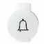 LENS WITH ILLUMINATED SYMBOL FOR COMMAND DEVICES - RINGER - SYMBOL BELL - SYSTEM WHITE thumbnail 2