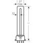 Compact Fluorescent Lamp Osram DULUX® S/E 11W 4000K 2G7 thumbnail 9