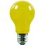 LED E27 Fila GLS A60x105 230V 1W AC Yellow Non-Dim thumbnail 1