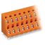 Double-deck PCB terminal block 2.5 mm² Pin spacing 7.62 mm orange thumbnail 1