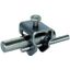 Single-screw term. clamp f. earth rods StSt D 20mm f. Rd 10mm Fl -30mm thumbnail 1