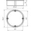 UG 60 PA 12 Surface equalisation ring concealed ¨60mm, H12mm thumbnail 2