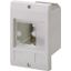 Insulated enclosure, E-PKZ0, H x W x D = 129 x 85 x 96 mm, flush-mounted, cutout with standard dimension, IP41 thumbnail 1