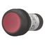 Illuminated pushbutton actuator, Flat, maintained, 1 NC, Screw connection, LED Red, red, Blank, 24 V AC/DC, Bezel: black thumbnail 2