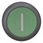 Pushbutton, RMQ-Titan, Flat, momentary, green, inscribed, Bezel: black thumbnail 9