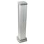 Mini column direct clipping 4 compartments 0.68m aluminium thumbnail 1