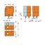 PCB terminal block 2.5 mm² Pin spacing 5.08 mm orange thumbnail 2