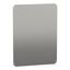 Plain mounting plate H800xW600mm made of galvanised sheet steel thumbnail 1