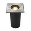 Solasto rec. floor luminaire, GU10, angular, stainless steel thumbnail 1
