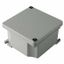 JUNCTION BOX IN DIE-CAST ALUMINIUM - PAINTED - METALLIC GREY - 392X298X149 - IP66 thumbnail 2