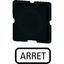 Button plate, black, ARRET thumbnail 3
