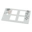 Front cover, +mounting kit, for meter 4x72 +1S, HxW=200x425mm, grey thumbnail 6