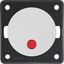 Control push-button, NO contact, red lens, Integro - Design Flow/Pure, thumbnail 1