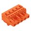 1-conductor female connector CAGE CLAMP® 2.5 mm² orange thumbnail 1