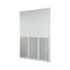 Rearwall, ventilated, HxW=2000x1350mm, IP42, grey thumbnail 4