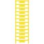 Terminal cover, Polyamide 66, yellow, Height: 33.3 mm, Width: 8 mm, De thumbnail 2