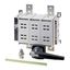 DC switch disconnector, 1000 A, 2 pole, 1 N/O, 1 N/C, with grey knob, rear mounting thumbnail 2