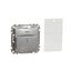 Sedna Design & Elements, Key card Switch 10AX, aluminium thumbnail 4