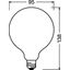 LED STAR CLASSIC GLOBE Dimmable 12W 827 Frosted E27 thumbnail 2