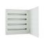 Complete surface-mounted flat distribution board, white, 33 SU per row, 4 rows, type C thumbnail 6