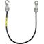 Earth conductor 10mm² / L 3.0m black w. 1 open cable lug (C) M8 a.(B)  thumbnail 1