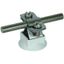 Conductor holder StSt f. Rd 8-10mm with grey plastic base thumbnail 1