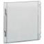 Door - for XL² 125 distribution cabinet Cat.No 4 016 78 - Transparent thumbnail 2