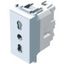 SOCKET ITALIAN P17/11+KS 2P+E 16A 250V~ 1M PW 6117689 thumbnail 2