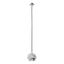 LIGHT EYE pendulum lamp w. canopy, ES111, 75W, chrome thumbnail 7